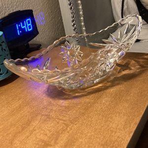 Crystal dish